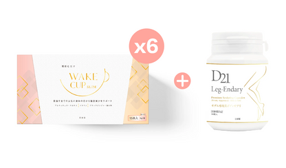 WAKE CUP SLIM - 168抗糖溶脂素 (1杯抗糖x 6倍溶脂x 8重代謝)