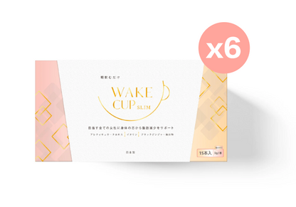 WAKE CUP SLIM - 168抗糖溶脂素 (1杯抗糖x 6倍溶脂x 8重代謝)