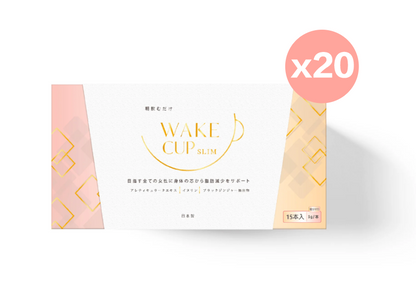 WAKE CUP SLIM - 168抗糖溶脂素 (1杯抗糖x 6倍溶脂x 8重代謝)
