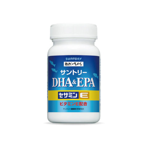 Suntory三得利魚油DHA&EPA+芝麻明EX240粒 日本原裝正貨