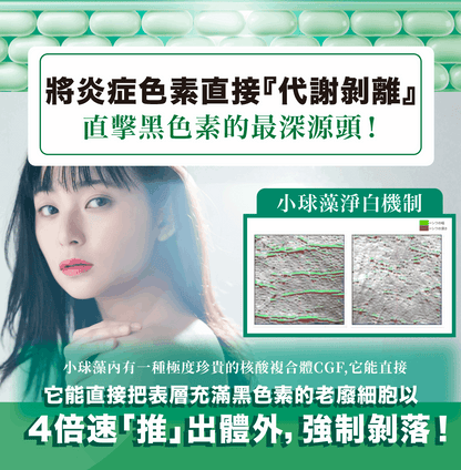 Inness 痘印種子｜痘印丸｜暗瘡印剋星｜噬黑因子｜強力除印除斑