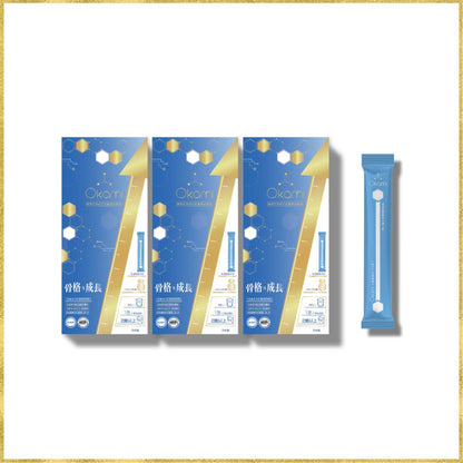 OKAMI 大神長骨素(金裝) 增高精華沖劑