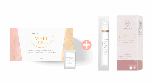 WAKE CUP SLIM - 極・阻隔 (專利長效阻隔澱糖油脂） + Inness祛痘美肌飲(內分泌調理精華)【1+1】